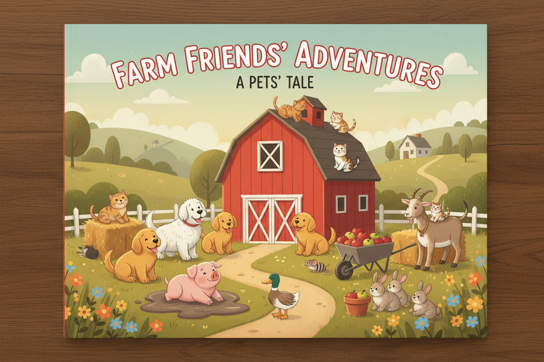 Teach Your Kids About Pet Care with 'Happy Farm Friends'