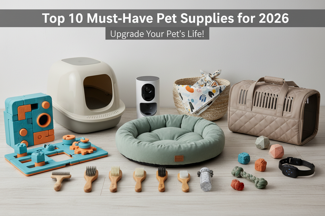 Top 10 Must-Have Pet Supplies for 2026