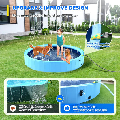 Portable Splash Pool for Pets