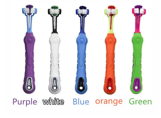 Dual-Head Pet Toothbrush