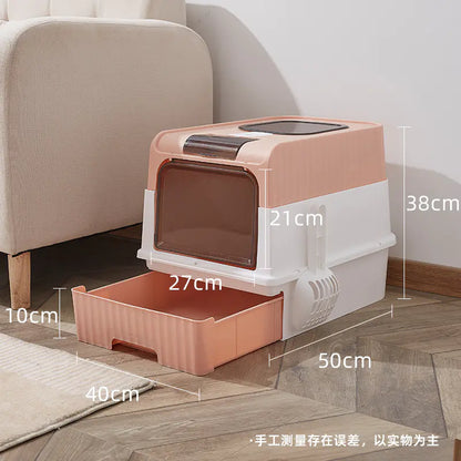 SplashGuard XL Cat Litter Box