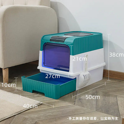 SplashGuard XL Cat Litter Box