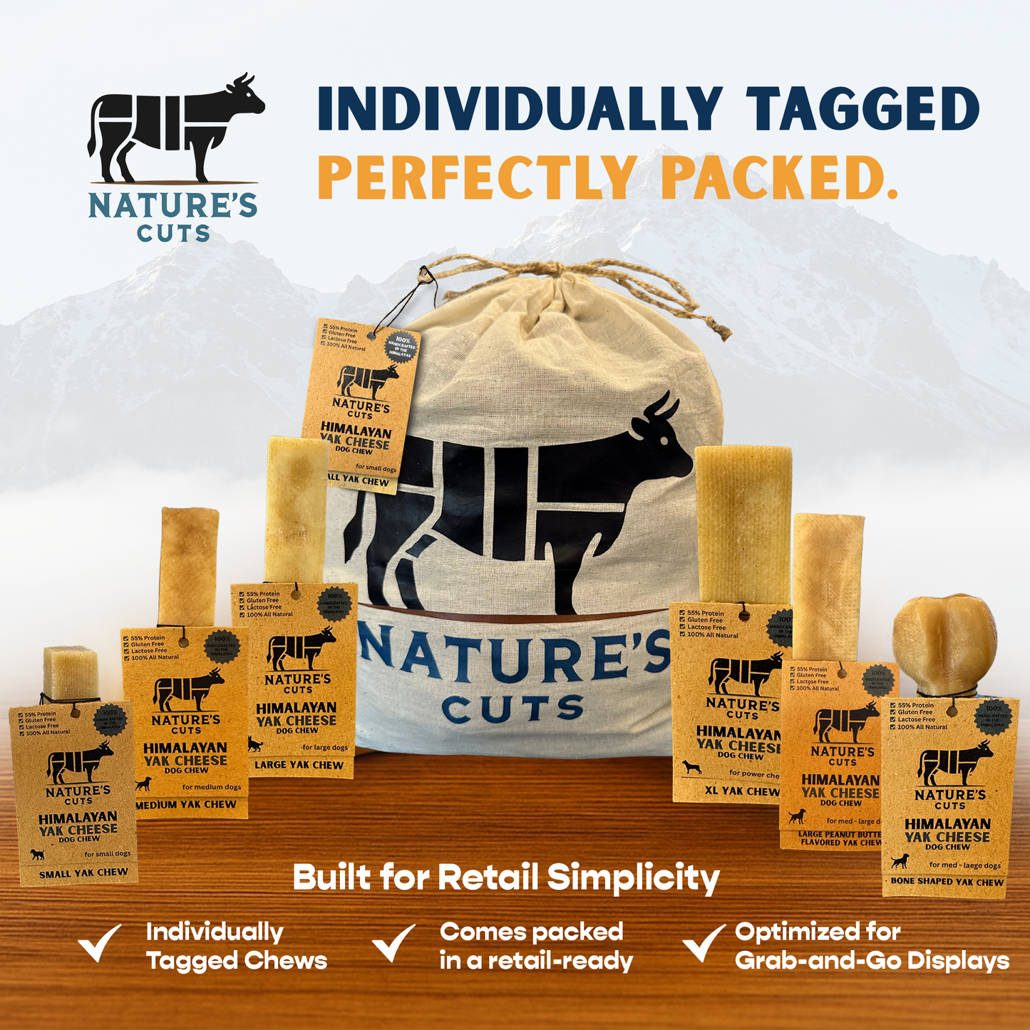 Small Yak Cheese w/ Tag