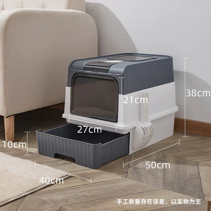 SplashGuard XL Cat Litter Box